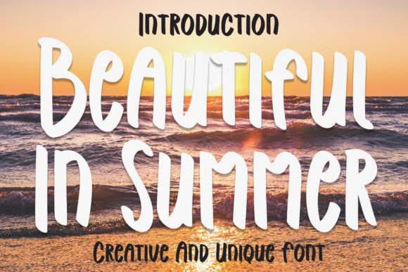 Beautiful in Summer Font: A Web Designer's Review