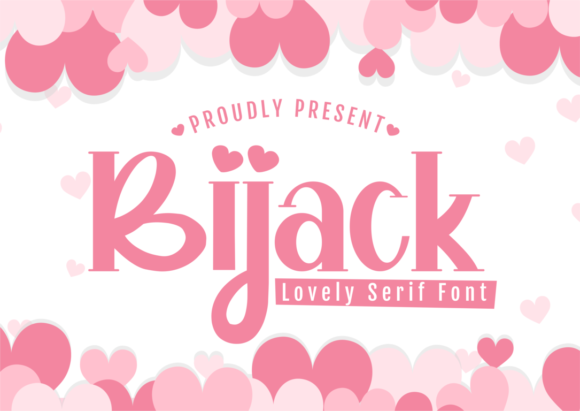 Bijack: A Playful and Joyful Display Font for Editorial Mood
