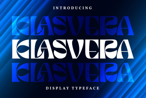 Bring Your Creations to Life with the Klasvera Display Font