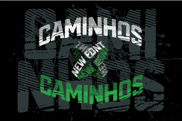 Caminhos Font: A Bold Typeface for Small Business Branding