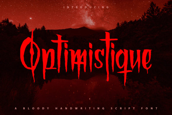 Crafting Scary Magic with the Optimistique Font