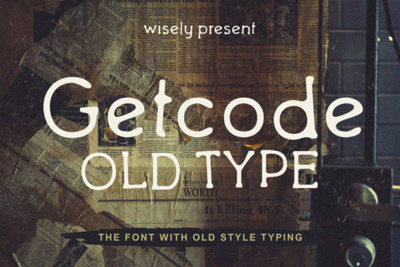 Elevate Your Editorial Projects with the Getcode Old Font