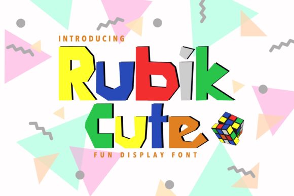 Exploring Rubik Cute: A Display Font for Real Branding Projects