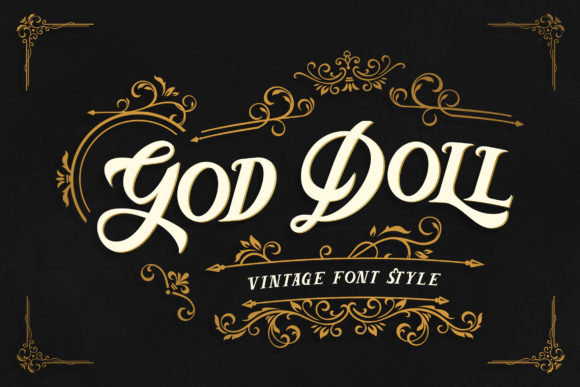 God Doll Typeface: A Bold Digital Statement for Marketers