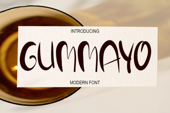 Gummayo: The Quietly Remarkable Display Font