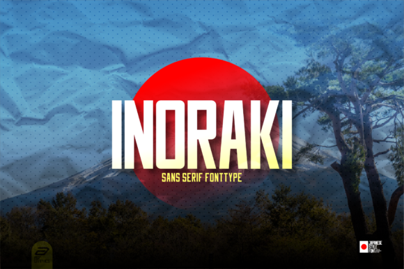 Inoraki: A Display Font with a Sharp, Contemporary Edge