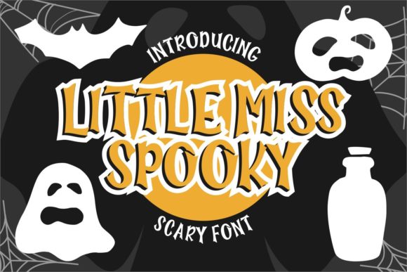 Little Miss Spooky: A Display Font for Creative Products