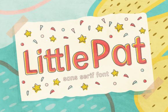 Little Pat: A Simple Display Font for Editorial Mood