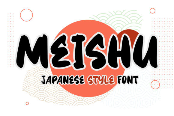Meishu: A Bold, Japanese-Inspired Typeface for Modern Web Design