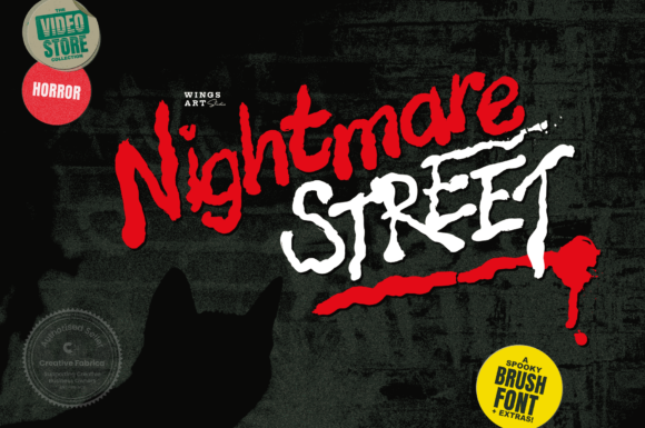 Nightmare Street Font: A Designer’s Test for Spooky Branding