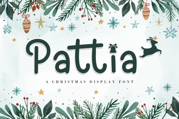 Pattia Font: A Festive Spark for Your Digital Brand