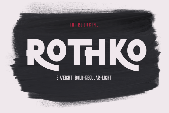 Rothko: A Display Font Built for Editorial Impact