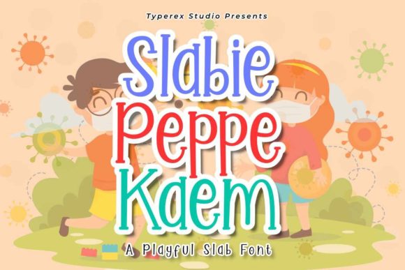 Slabie Peppe Kaem: A Craft-Friendly Font for Playful Products