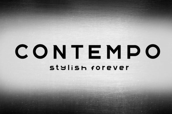 The Contempo Font: A Bold Choice for Craft and Product Design