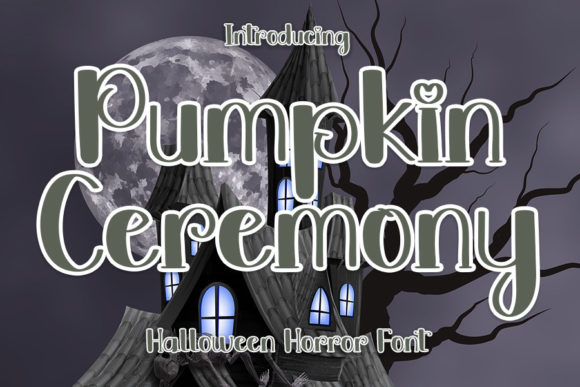The Editorial Charm of Pumpkin Ceremony Font